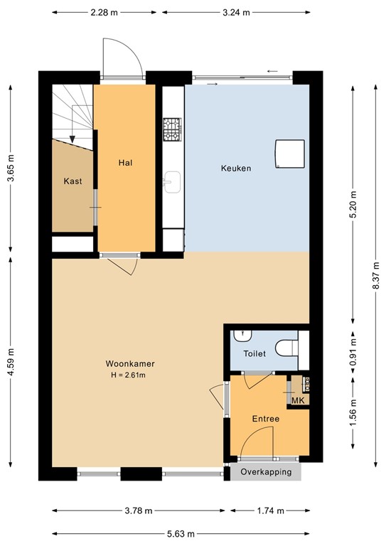 mediumsize floorplan